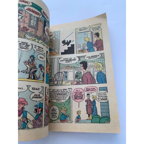 Dennis The Menace "Pocket Full Of Fun" Round & Round Comic Book - Picture 11 of 12